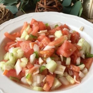 Pipirrana con Bocas de Mar