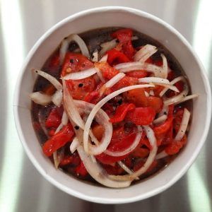 Ensalada de pimientos asados