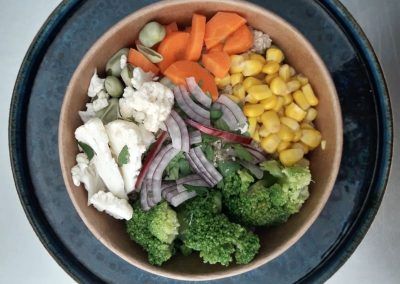 Ensalada de Quinoa con verduras