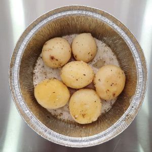 1/2 Ración de papas cocidas